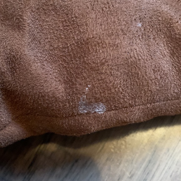 Brown vegan suede tall lined boots 9 - Picture 13 of 16